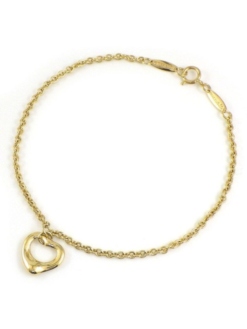 Tiffany & Co Bracelet Open Heart 18k Yellow Gold